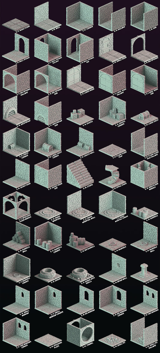 Modular Tiles - Sewers